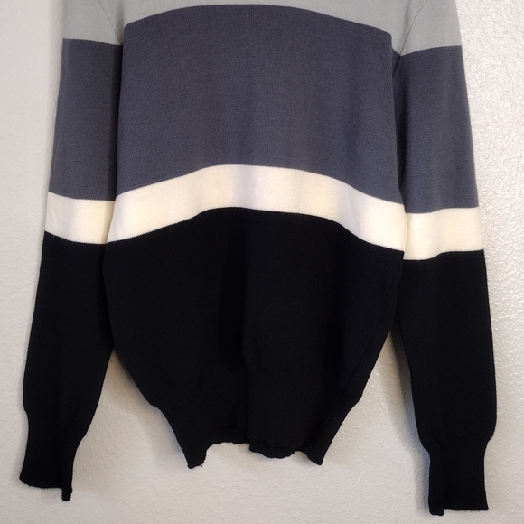 Bogner Women's Vintage 100% New Wool Pullover Long Sleeve Sweater Size XL - Picture 4 of 13